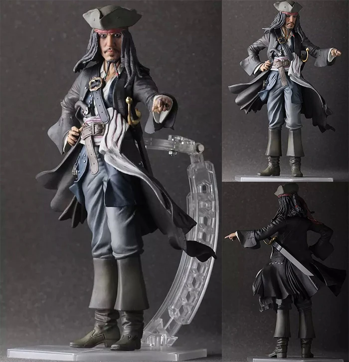

Crazy Toys Pirates of the Caribbean Jack Sparrow PVC Action Figure Collectible Model Toy Doll 12" 30cm KT1223