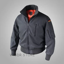 Немецкие ВВС летающие кожаные куртки для мужчин GAF активный военный хлопок пальто