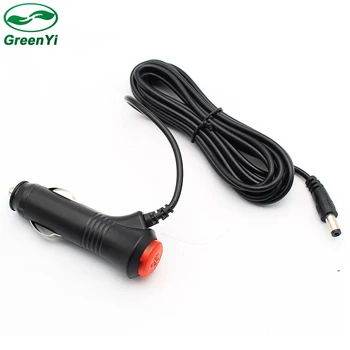 

3 Meters 5MM Power Cable Adapter Plug For Car Monitor to Car Cigarette lighter Power Wire Adapter Plug