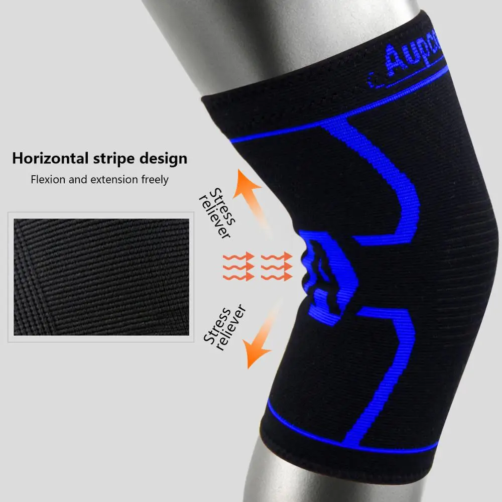 

Knee Pads Elastic Breathable Relief Prevent Sports Knee Support Leg Brace Protector For Running,Cycling,Basketball New