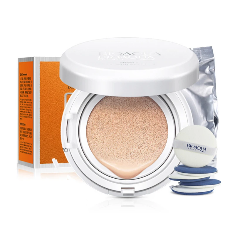 

Air Cushion BB Cream MISS ROSE Isolation BB Nude Concealer Oil Control Moisturizing Liquid Foundation Cc Cream For Female 1PC