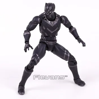 

SHF Marvel Avengers Black Panther PVC Action Figure Collectible Model Toy