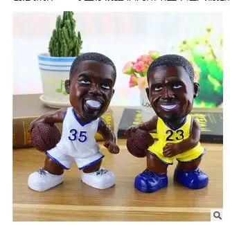 

NBA star money box James harden cartoon character sets out a basketball change box crafts statue home decoration