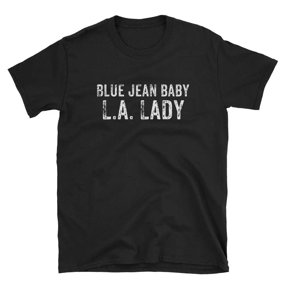 Elton John Blue Jean Baby L. A. Женская футболка унисекс Мужская 2018 новые футболки с принтом