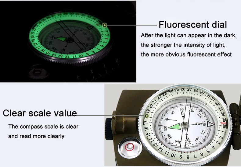 Eyeskey Водонепроницаемый Военный компас для выживания, Походов, Кемпинга, армии, Карманный военный компас, ручной военный инвентарь