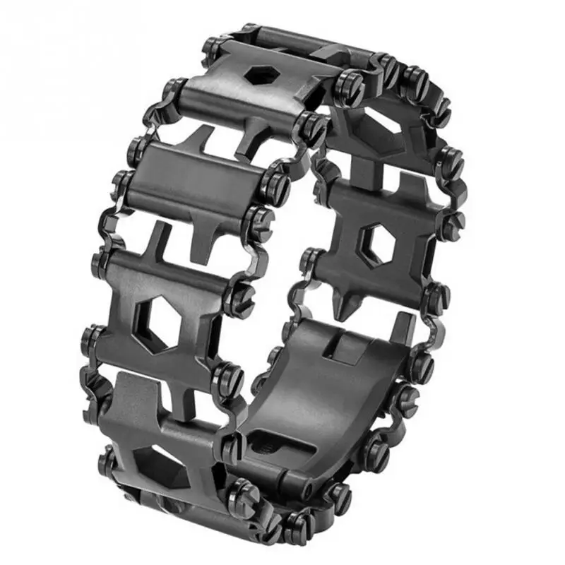 

Multifunctional Tool Bracelet Trendy Bracelet Stainless Steel Unisex Jewelry Wearable Men Bracelet