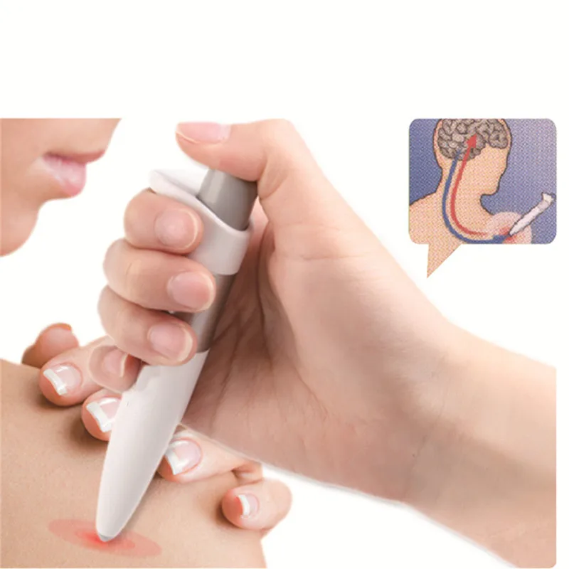 Portable Size Handhled font b Electronic b font Pulse Analgesia Pen Body Pain Relief Acupuncture Point