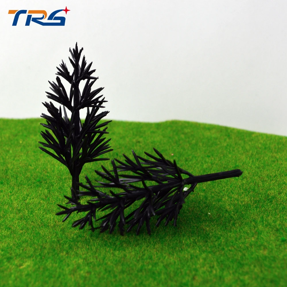 LA 60 ARCHITECTURAL 500pcs free shipping Scale Train Layout Set Model Scale Trees in size 6cm