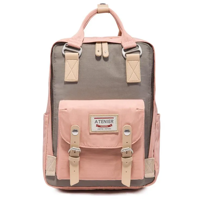 

Schoolgirl high school student backpack junior high school student campus backpack female Mummy bag computer bag custom d1056