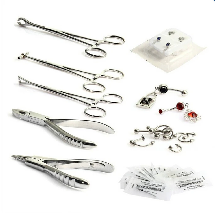 How To Use An Ear Piercing Kit / Self Ear Piercing Gun Kit Nose