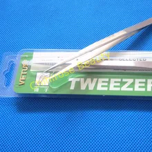 10 шт. Пинцет «VETUS» ST-11 из нержавеющей стали Электроника медицинские пинцеты Макияж Красота щипцы ремонт мульти инструменты