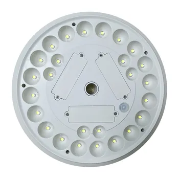 

New 26 White LED Round Design Solar Powered Led Flagpole Light Outdoor Garden