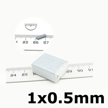 

Micro Magnet Dia. 1x0.5 mm Precision Small Disc Imanes De Neodinio Medical Neodymium Sensor Mini Metal Magnetic Stick 100pcs