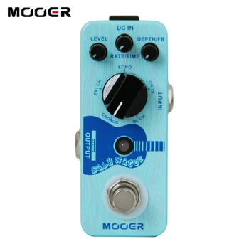 

MOOER Baby Water Acoustic Guitar Delay&Chorus Pedal choose five different effect types