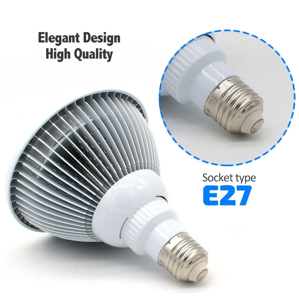 [DBF] полный спектр светодиодный светать 15 W завод лампы светодиодный лампы для растения для аквариума Цветы Семена Сад овощная теплица E27