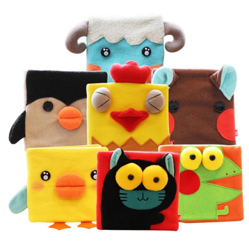 

1pcs Cute Cartoon Pet Cover Notebook Creative Duck Crocodile Notepad Kawaii Christmas Gift Office School Daily Memos Notebook
