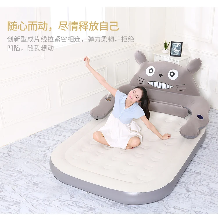 Луи моды бобовый мешок диваны детская кровать диван кровать матрас ленивый спальня складной воздуха кровать мультфильм ленивый диван