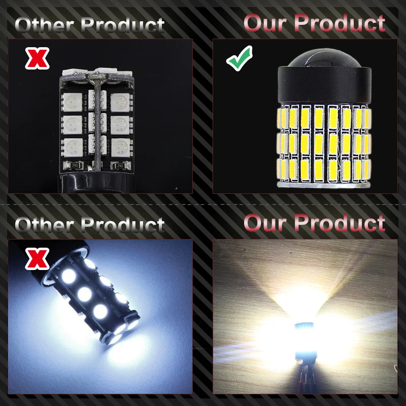 2 предмета светодиодный 1156 P21W ba15s лампы для фар задний фонарь LED DRL BMW 3/5/X серии E30 E36