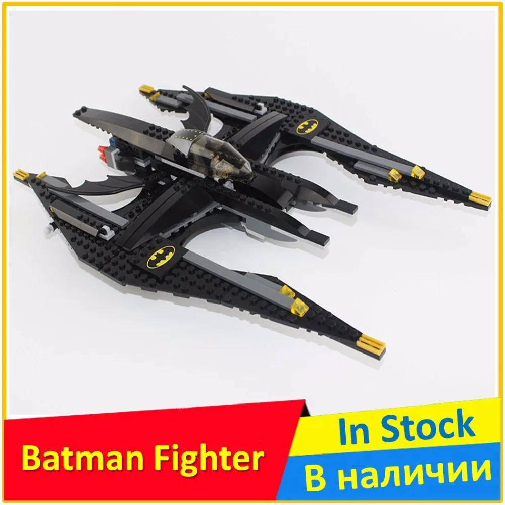 

Batman Fighter 7782 Building Blocks Model Toy For Children 7112 Compatible legoing Super Heroes Bricks Figure Set