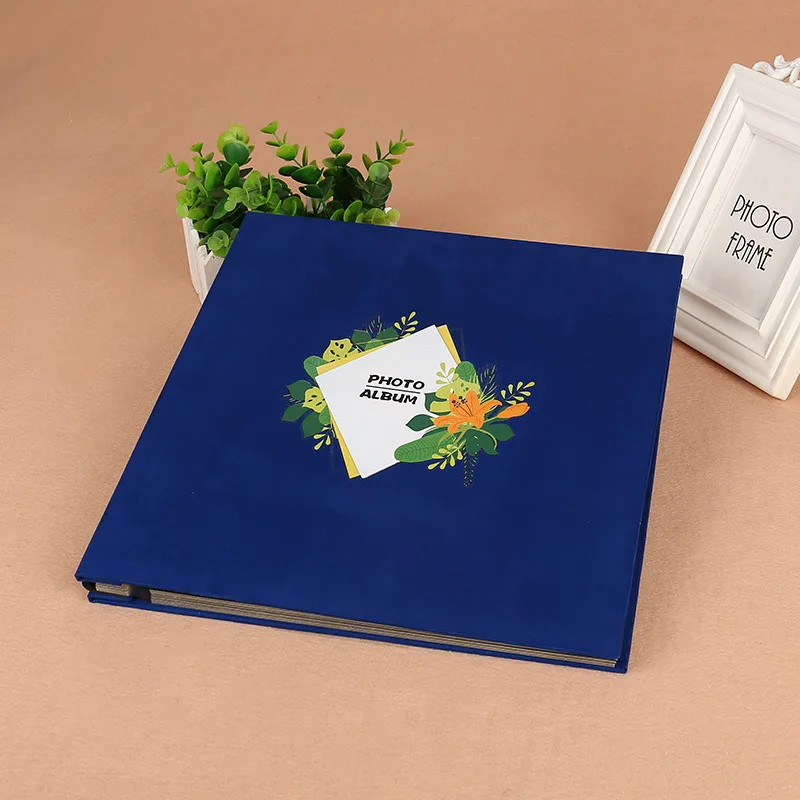 18 дюймов самоклеющиеся DIY фотоальбом ткань ручной работы скрапбук свадебный альбом детский растущий ручной записи детский альбом