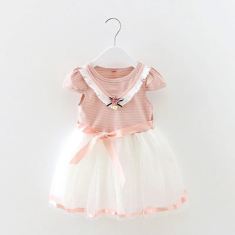 

Baby Next Bubble Dress Sleeveless Summer Cute Girl Lace Dress Infantil Children Toddler Kids Wedding Princess Party Dress