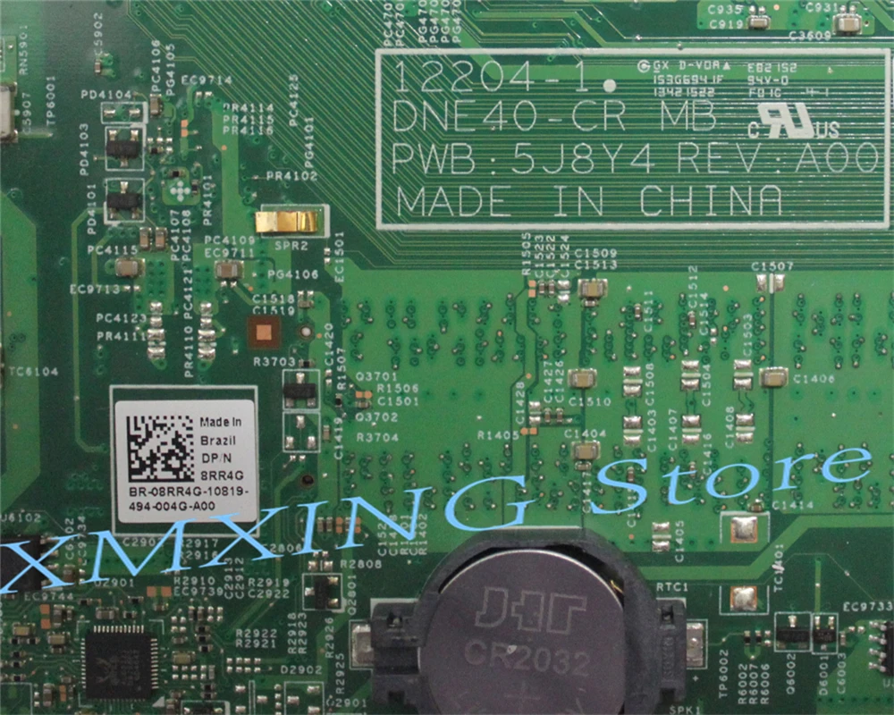 Fulcol для DELL Inspiron 3421 Материнская плата ноутбука I3-3217U процессор 8RR4G CN-08RR4G 08RR4G Протестировано работы