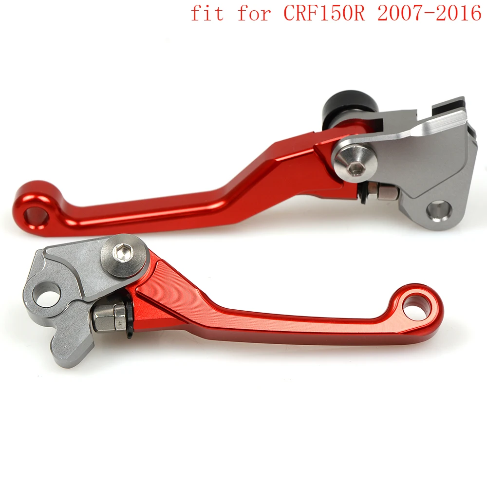 CRF150R 2007-2016 ЧПУ Сводные сцепные рычаги для Honda CR80R CR85R CRF125F CRF150R CR125R CR250R CRF450R мотокросс эндуро супермото Байк - Цвет: CRF150R 2007-2016