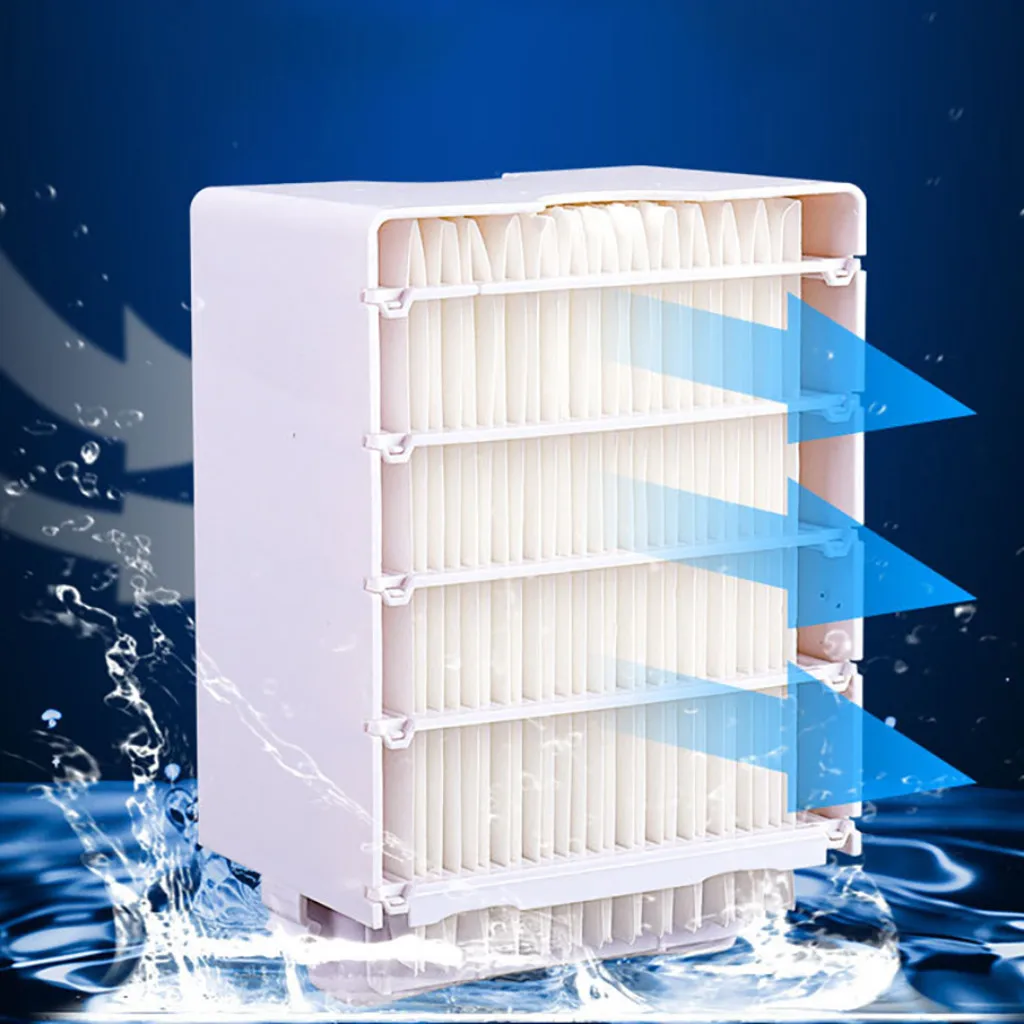 

2019 New USB Cooling Black Technology Full Screen feel Smart Air Conditioner Fan Filter