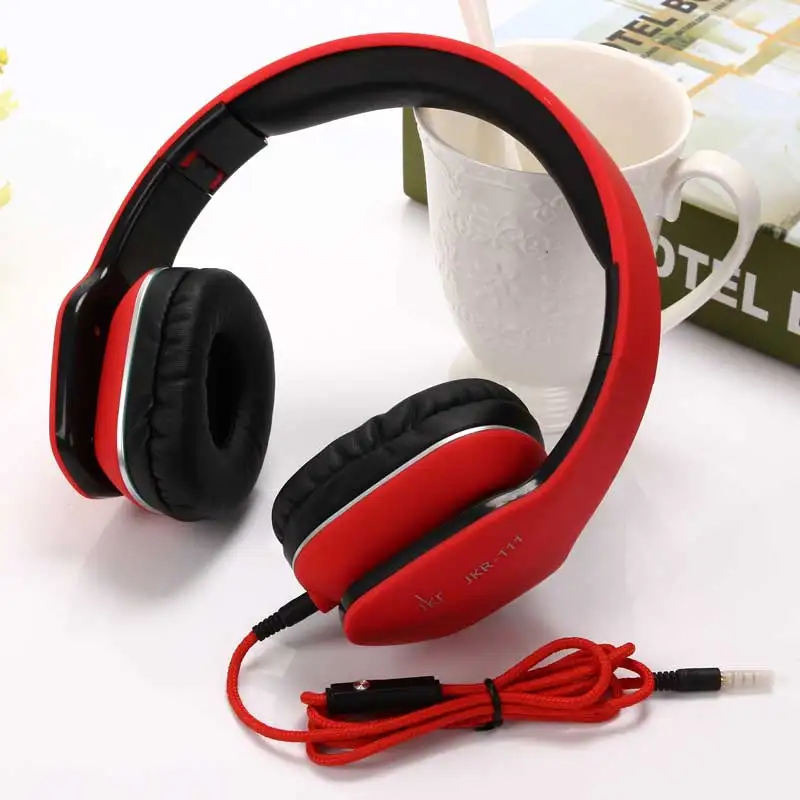 2017 Over Ear stereo headphone Noise Cancelling Lightweight Foldable