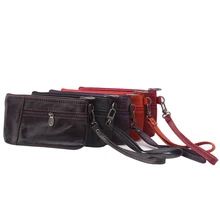 Zongshu Для мужчин и wo Для мужчин s из натуральной кожи, для документов Сумки из натуральной кожи чехол бумажник многофункциональный Водонепроницаемый кошелек Органайзер Женская Ручная сумочка