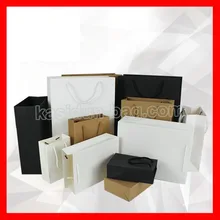 100 шт./лот) на заказ черно-белый крафт-бумажный пакет