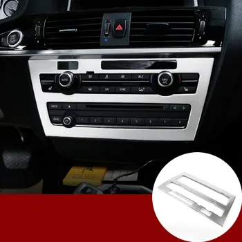 

For BMW X3 F25 X4 F26 Interior Console Air Conditioner & CD Panel Trim Cover 2014-2017 1pcs