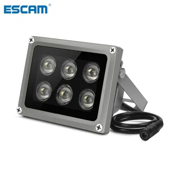 

ESCAM Array IR illuminator infrared lamp 6pcs Array Led IR Outdoor IP65 Waterproof Night Vision for CCTV Camera 90-60-45degree