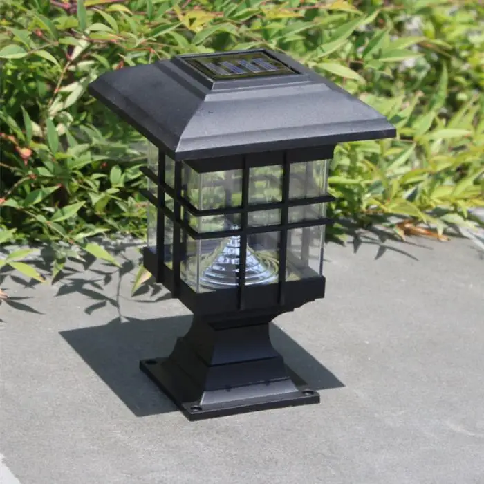 Livre à Prova Lâmpada de Parede Energia sem Fiação Luz ao ar Coluna Solar Cabeça Tampa Dwaterproof Água Decorativa Pátio Wwo66 Luz Led 18 água decorativa lâmpada de parede pátio energia sem fiação wwo66