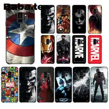 Babaite Marvel Мстители Jorker Dead Pool DIY печать рисунок чехол для телефона для samsung Galaxy S4 S5 S6 S7 S8 S9 S9 plus