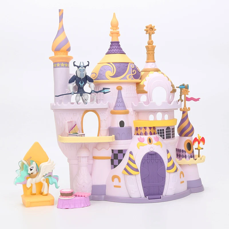 Игрушки My Little Pony для девочек Кастильо Кантерлот замок Дом дружбы волшебная