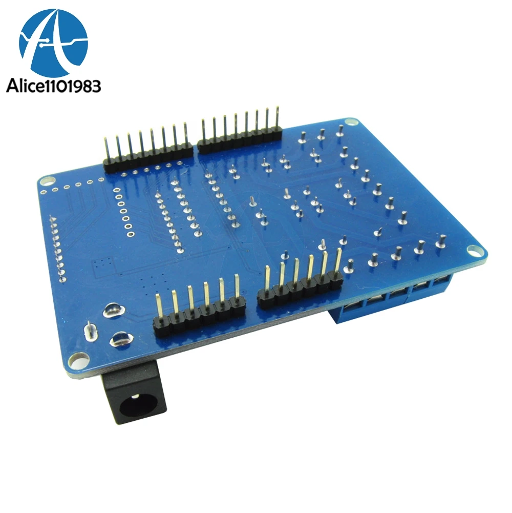 4 канальный 5 вольтовый релейный модуль расширения 4CH V1.3 совместимый с Arduino UNO Nano R3