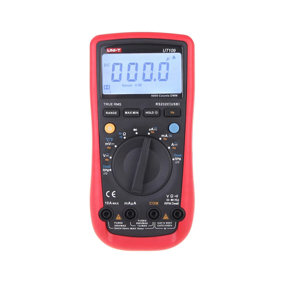 

Fast arrival UNI-T UT109 Handheld Automotive Multi-Purpose Meters Tester Ammeter Multitester Multimetro Digital Multimeter
