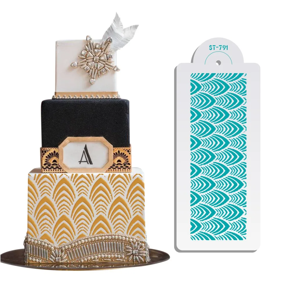 Wedding Cake Decoration Cake Stencil Fondant Molds Large Size Wedding