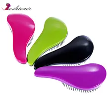 Professional 6 Colors Exquite Cute Useful Comb Salon Styling Hair Brush Detangling Combs Hair Styling Tool