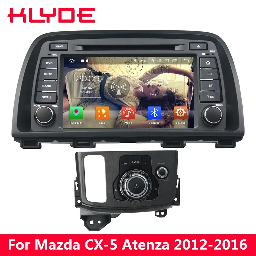 

KLYDE 8" 4G WIFI Android 8.0 7.1 Octa Core 4GB RAM 32GB ROM DAB+ AM Car DVD Player Radio For Mazda CX-5 2012 2013 2014 2015 2016
