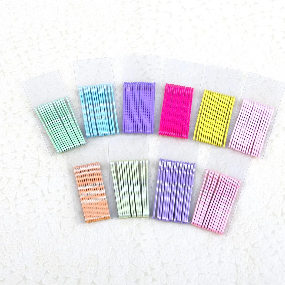 

42 pieces/set of Japan and South Korea soft cute LiuHai small hairpin variety of modeling paint word clip DIY hair styling tools