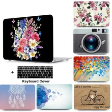 Жесткий диск для ноутбука в виде ракушки чехол Клавиатура Набор для кожи сумка для 13 1" Macbook Pro Сенсорная панель A1989 A1990 A1706 A1707 Air 11 13"