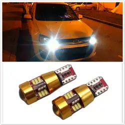 2x Canbus T10 W5W светодиодный Габаритные огни лампы для Ford Focus 2 3 4 1 Fiesta Fusion mondeo mk3 mk4 kuga mustang ka автомобильные аксессуары