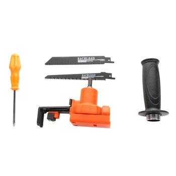 

Cordless Reciprocating Saw Metal Cutting Wood Cutting Tool with Blades