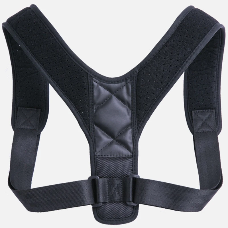Posture Correction Adjustable Back Posture Corrector Clavicle Spine Back Shoulder Lumbar Brace Support Belt  Prevents Slouching31