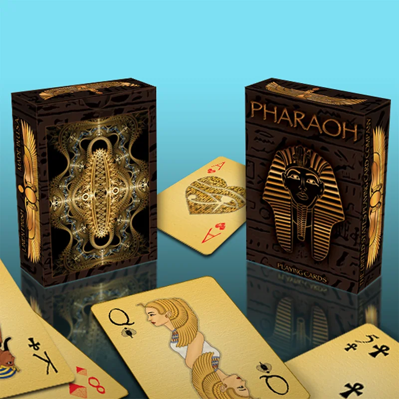 

1 Deck Pharaoh Playing Cards Limited Edition Bicycle Poker New Sealed Magic Poker Cards Magic Tricks Props