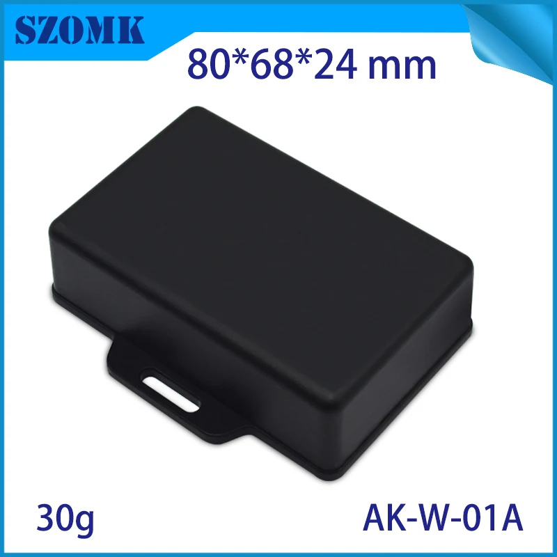 

1 piece, 81*68*24mm wall mounting electronics plastic enclosure instrument housing case plastic distribution enclosure box