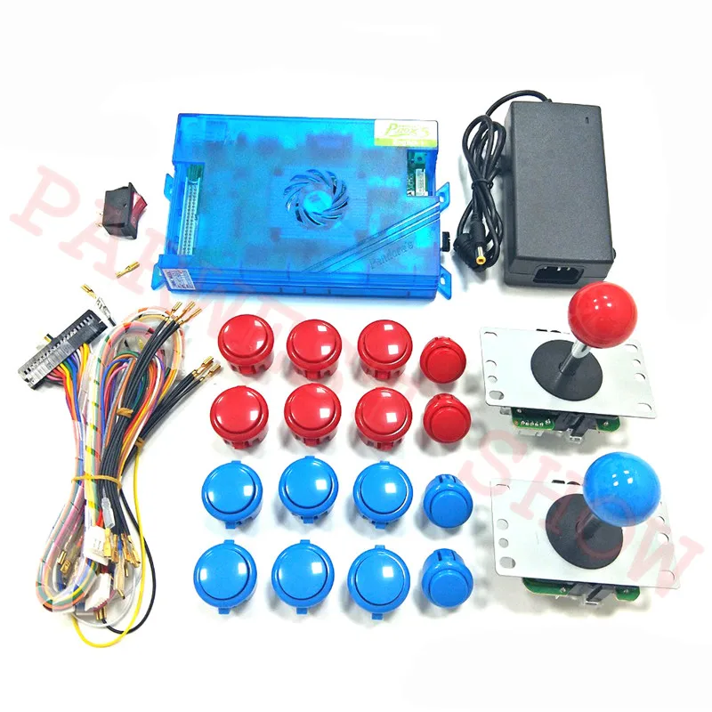 

2 Players Arcade DIY kit Original Box 5 960 in 1 PCB Game board 5Pin joystick and push button for Fighting game machine