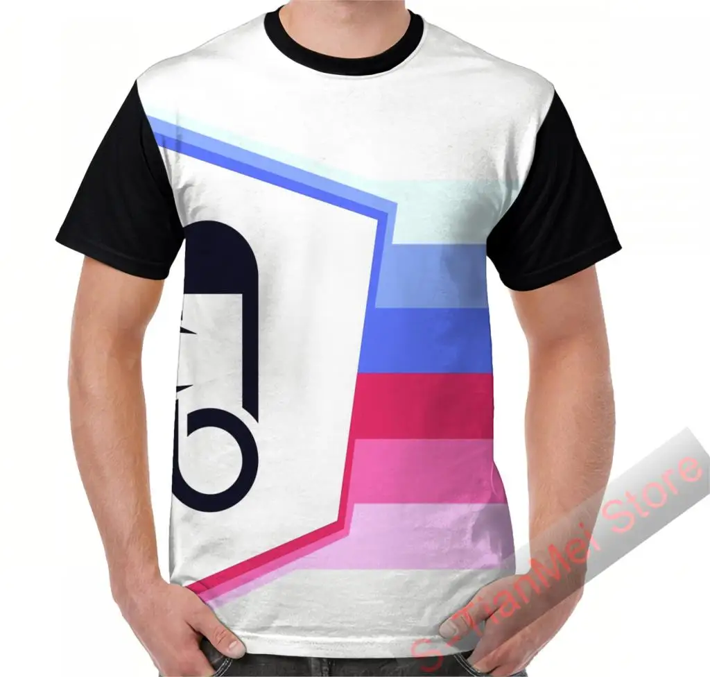 Летняя графическая футболка мужские топы футболки ABDL Pride Flag с принтом Женская